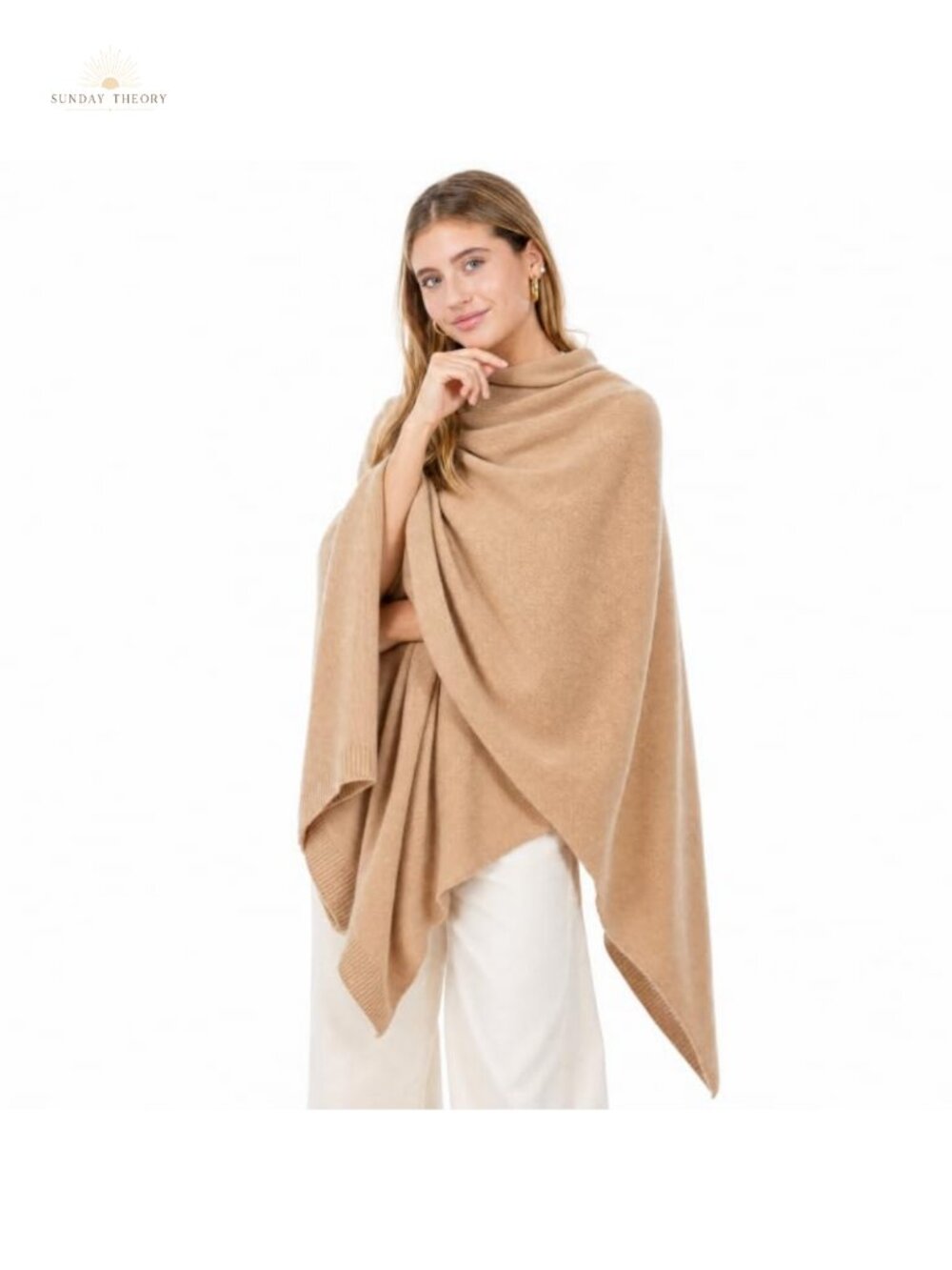 Cashmere Wool Blend Pashmina Shawl Wrap Extra Large 78x27 Travel Scarf